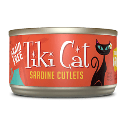 Tiki Tahitian Grill Sardine Cutlets Canned Cat Food Tiki Cat, tiki dog, tiki, tahitian, Grill, Sardine, Cutlets, Canned, Cat Food